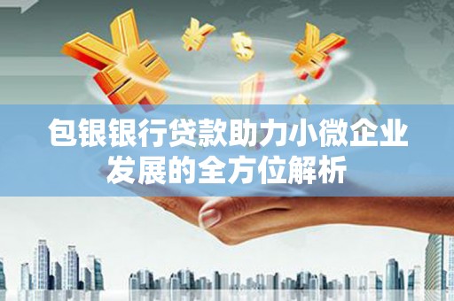 观山湖包银银行贷款助力小微企业发展的全方位解析