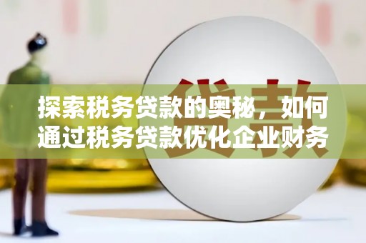 观山湖探索税务贷款的奥秘，如何通过税务贷款优化企业财务