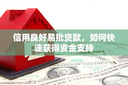 观山湖信用良好易批贷款，如何快速获得资金支持