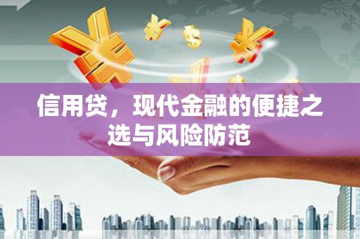 观山湖信用贷，现代金融的便捷之选与风险防范
