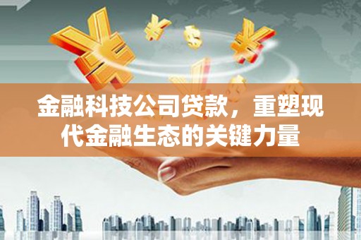 观山湖金融科技公司贷款，重塑现代金融生态的关键力量